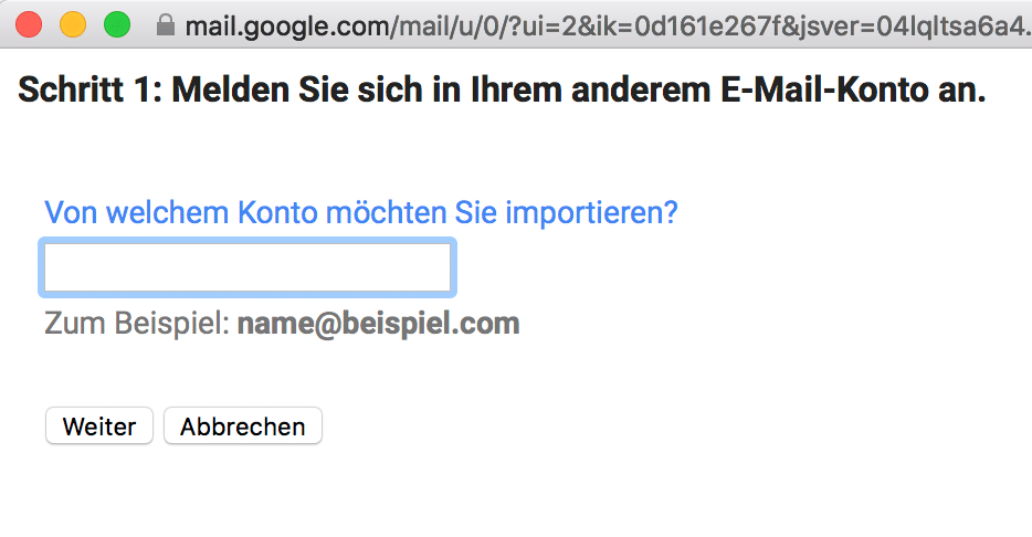 Anleitung wie du mit Gmail andere Email-Konten abrufst 7
