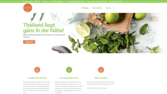 Neue Webseite & Blog für Selbstständige & Dienstleister 8 Pi Nong - Thailand liegt ganz in der Nähe