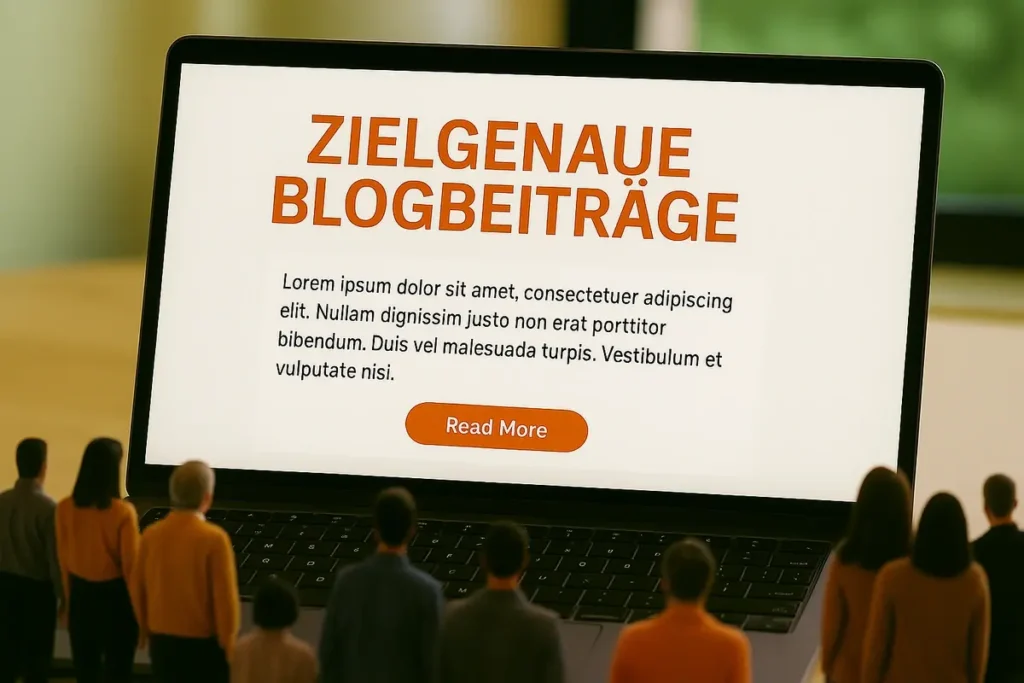 Kundenvorauswahl: So filterst du passende Anfragen über deine Webseite 2 Zielgenaue Blogbeiträge zur Kundenvorauswahl