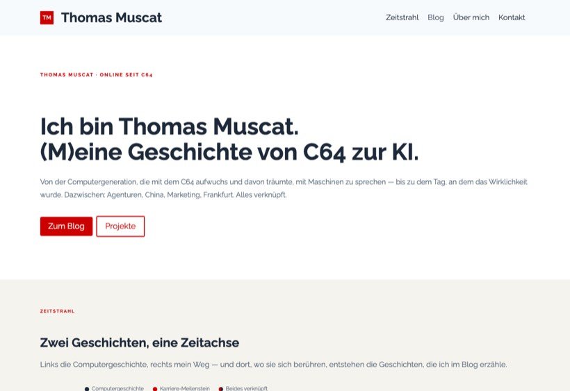 Marketing Concierge Frankfurt – Webseiten &Amp; Marketing Beratung 8 Vorschau der Webseite Thomas Muscat